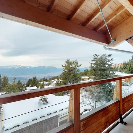 아파트 La Grive Famille & Montagne 6pers Montagne By Alpvision 샴루스